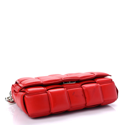 Bottega Veneta Lambskin Maxi Intreccio Padded Chain Cassette Crossbody Bag Nail Polish 4 of 7