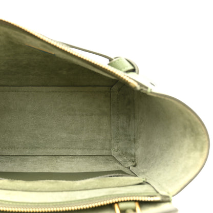 Celine Grained Calfskin Micro Belt Bag Army Green 5 of 10
