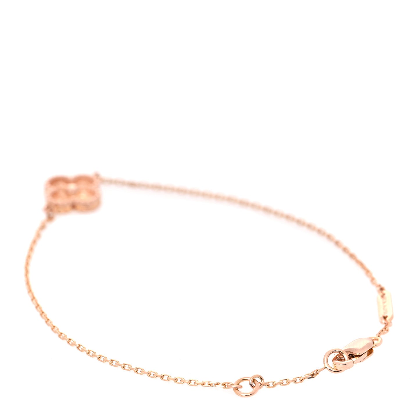 18K Rose Gold Sweet Alhambra Bracelet