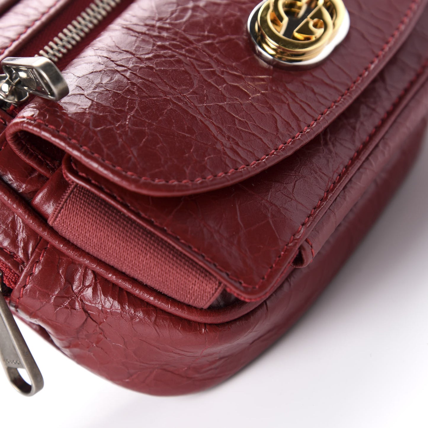 Cracked Calfskin Morpheus Belt 70 28 Bag Red