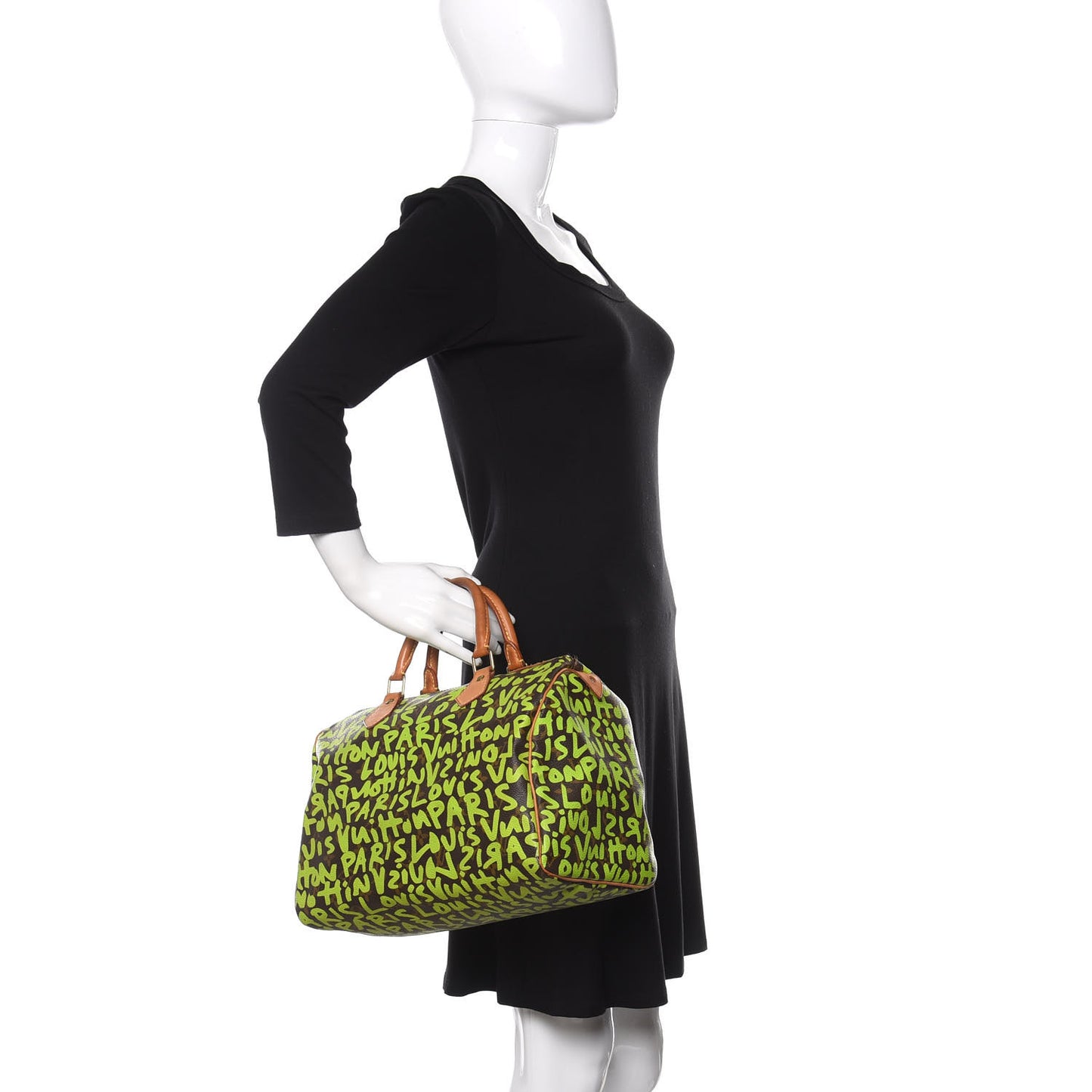 Monogram Graffiti Speedy 30 Green