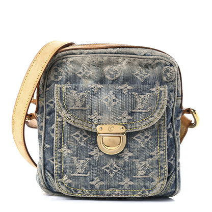Louis Vuitton Monogram Denim Danube Blue 1 of 9