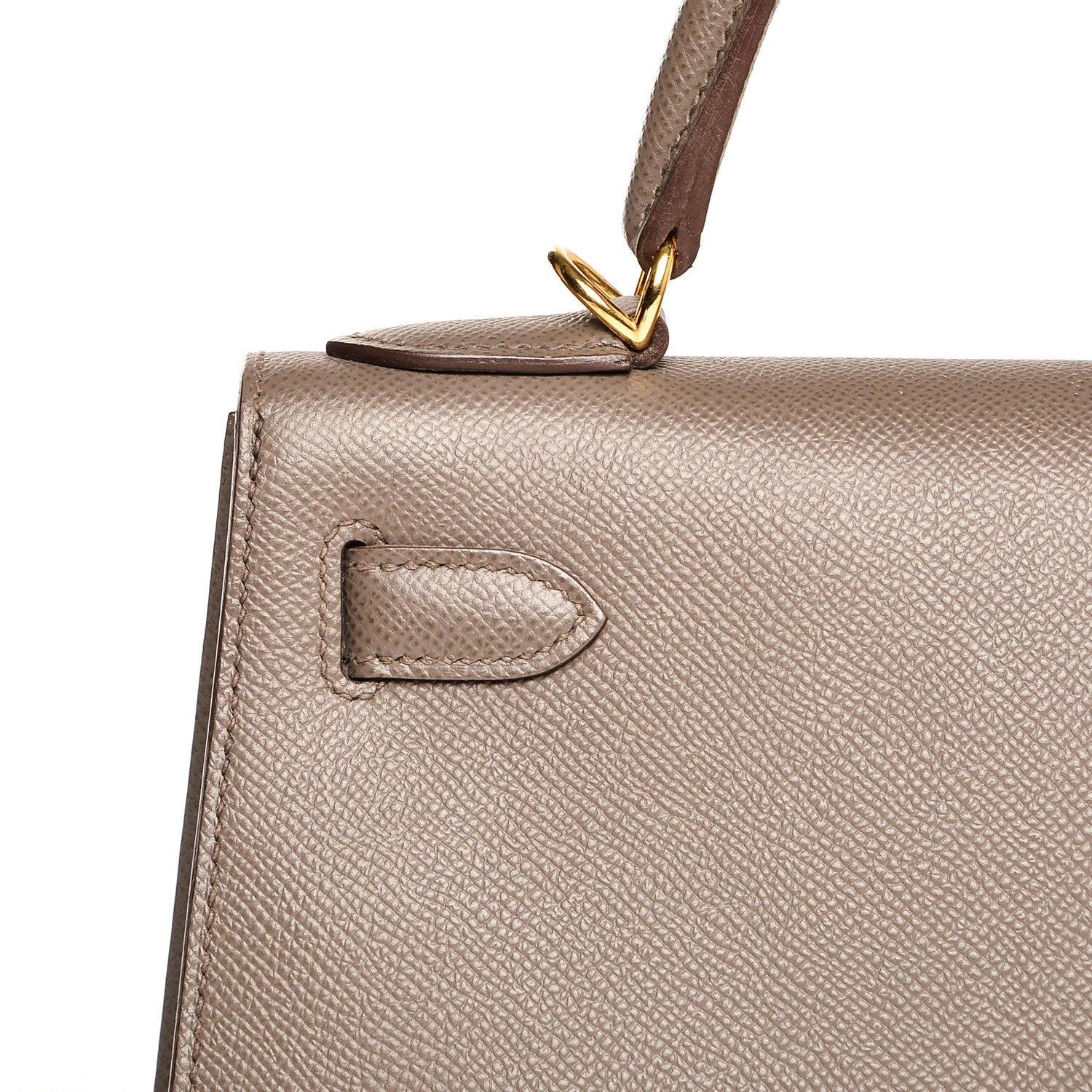 Hermes Epsom Kelly Sellier 28 Etain 22 of 27