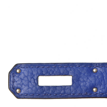 Hermes Togo Birkin 35 Bleu Electrique 32 of 37