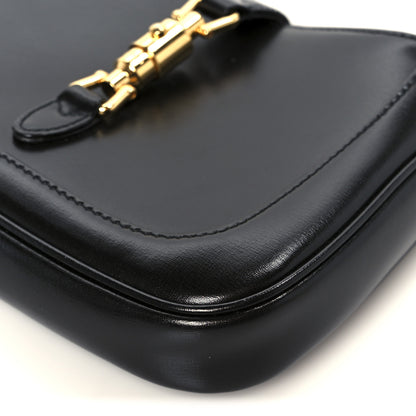Gucci Boarded Dyana Lux Calfskin Mini Jackie 1961 Hobo Black 11 of 11