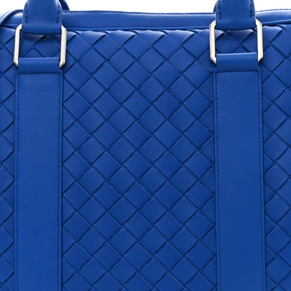 Bottega Veneta Nappa Intrecciato Medium Briefcase Blue 8 of 10