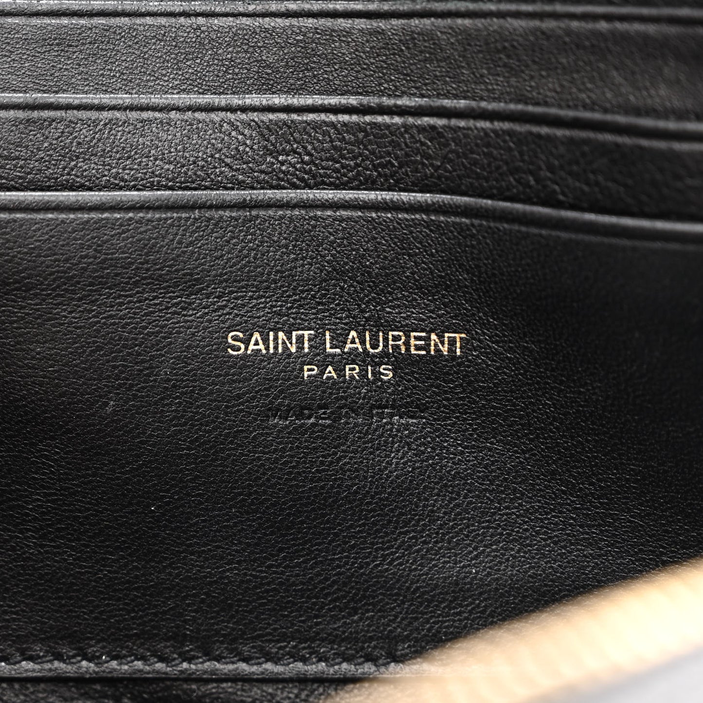 Grain De Poudre Matelasse Monogram Mini Lou Camera Bag Black