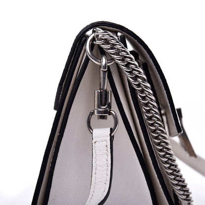 Givenchy Goatskin Small GV3 Shoulder Bag White 10 of 14