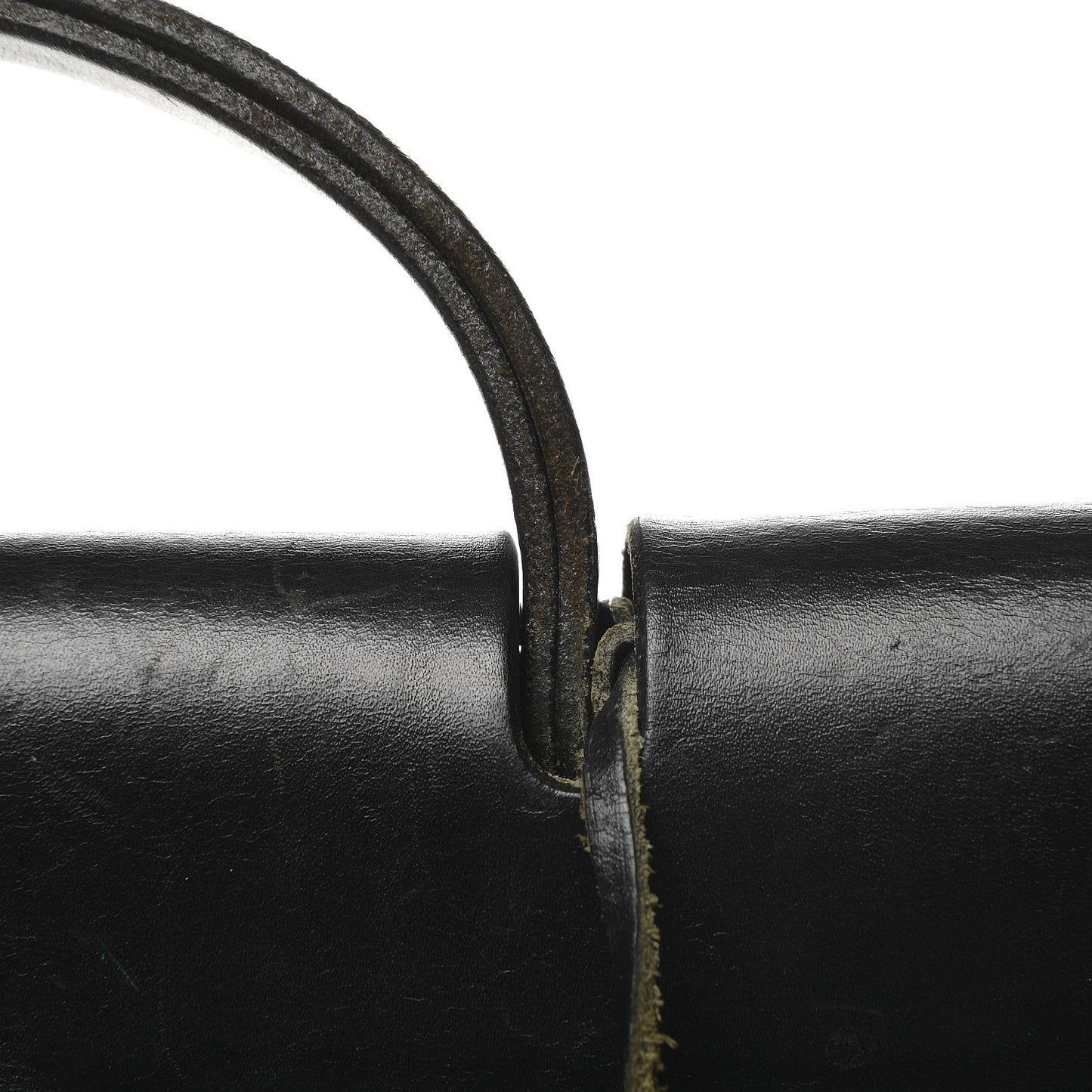 Toile Vache Calfskin Herbag 39 MM Black