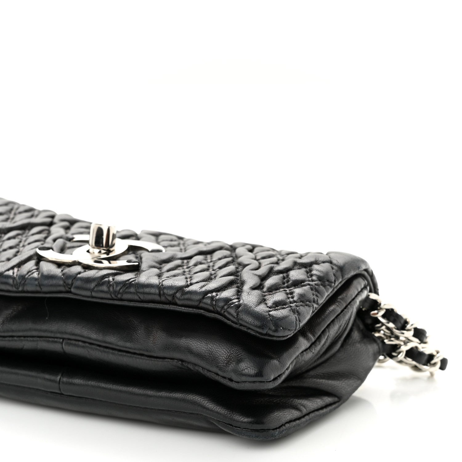 Chanel Lambskin Small Astrakan Flap Black 10 of 10