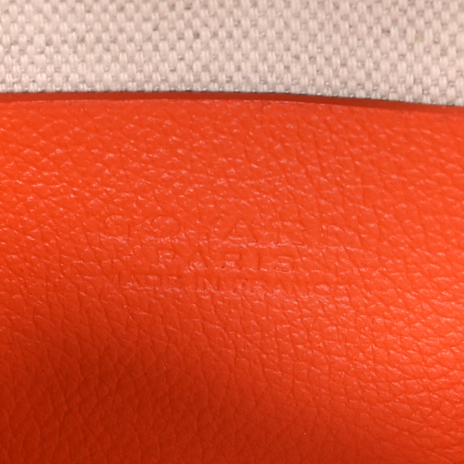 Goyard Goyardine Plumet Wallet Clutch Orange 6 of 10