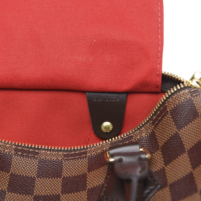 Louis Vuitton Damier Ebene Speedy Bandouliere 25 6 of 10