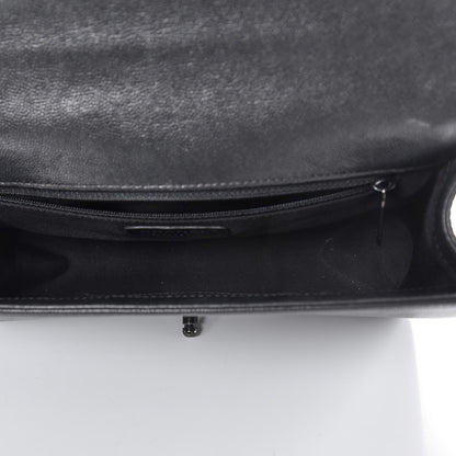 Chanel Caviar Quilted New Medium Boy Flap So Black 5 of 15
