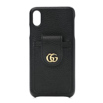 Gucci Calfskin Marmont iPhone XS Max Case Black 1 of 7