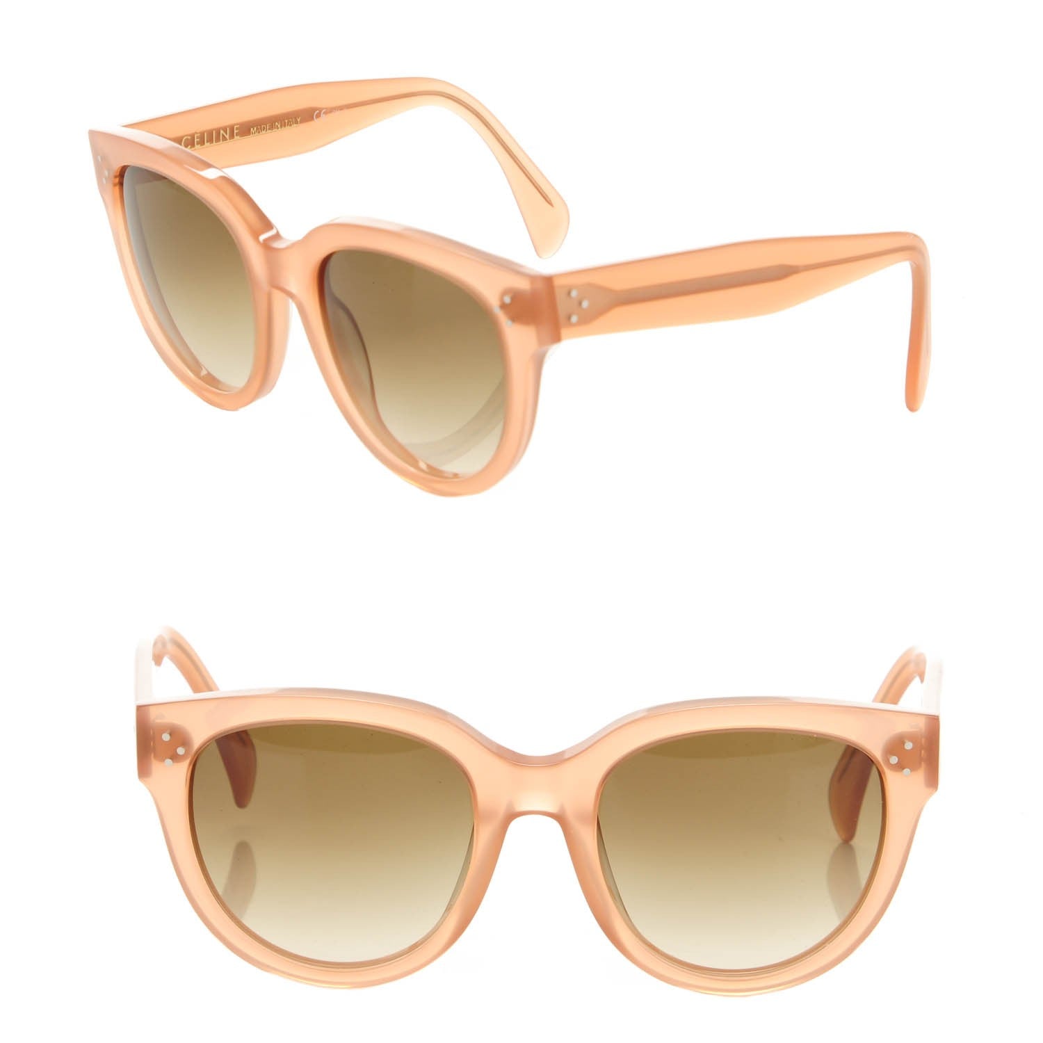 Celine Polarized Audrey Sunglasses CL41755 Pink 1 of 6