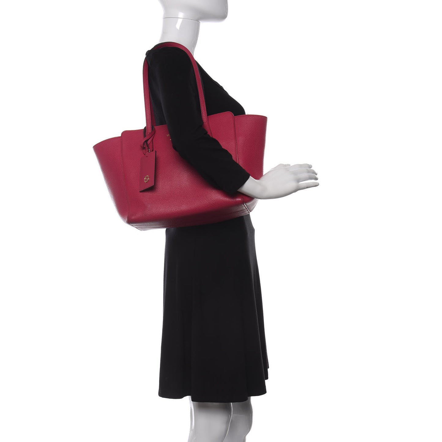 Dollar Calfskin Small Swing Tote Blossom