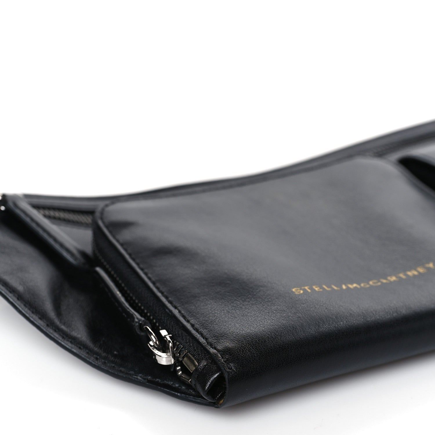 Stella McCartney Eco Alter Nappa Zipit Belt Bag Black 7 of 9