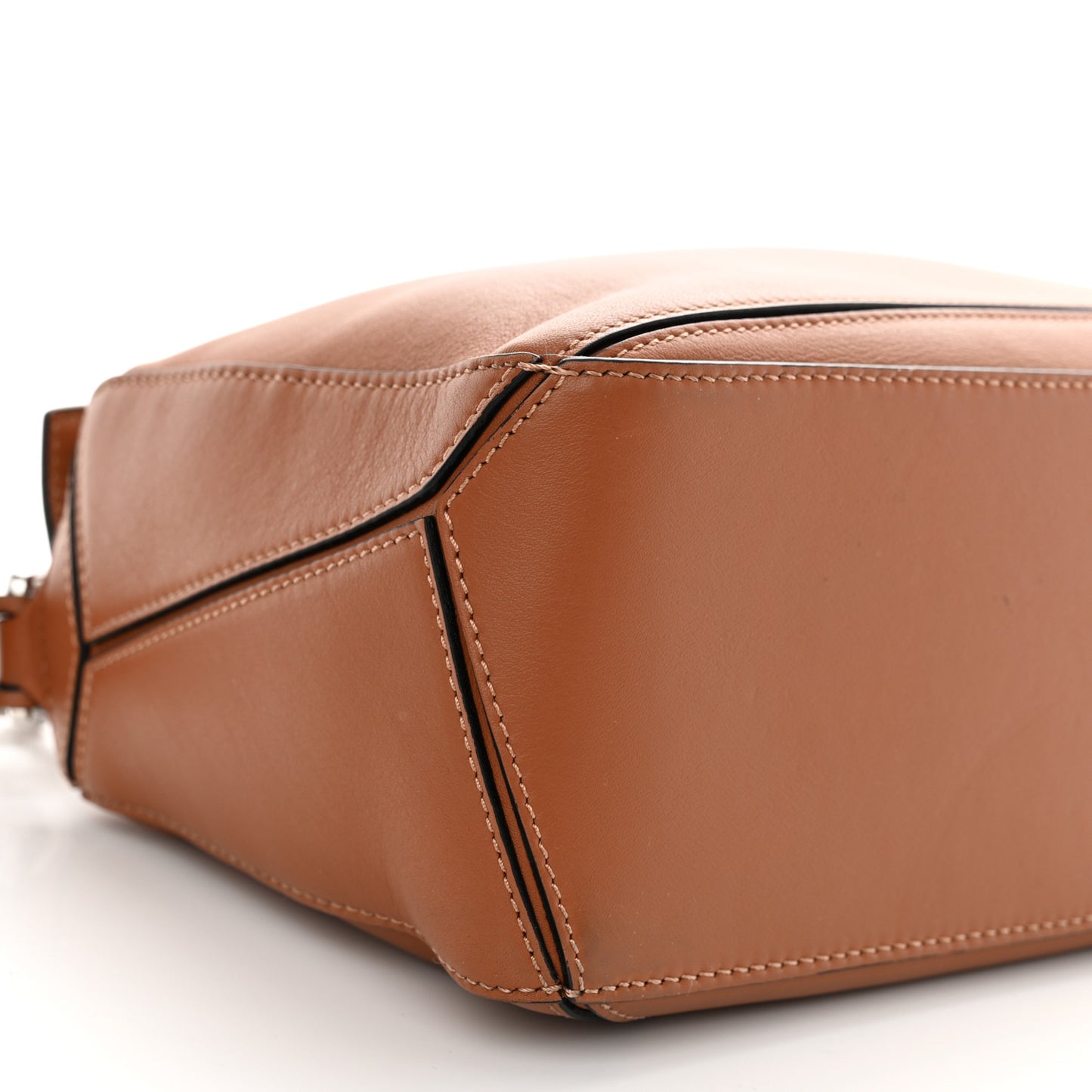 Calfskin Small Puzzle Bag Tan
