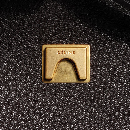 Celine Goatskin Smooth Calfskin Mini Belt Bag Dark Taupe 7 of 10