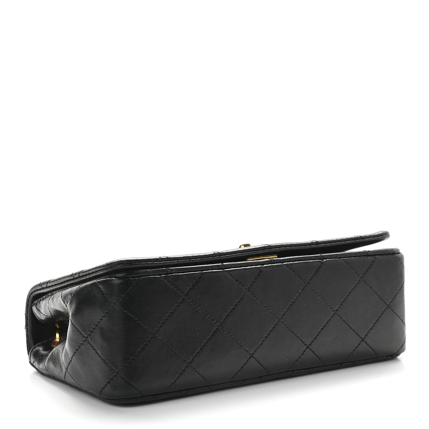 Chanel Lambskin Quilted Small Single Flap Black 4 of 10