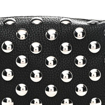 Khaite Pebbled Sport Calfskin Studded Small Elena Black 7 of 10