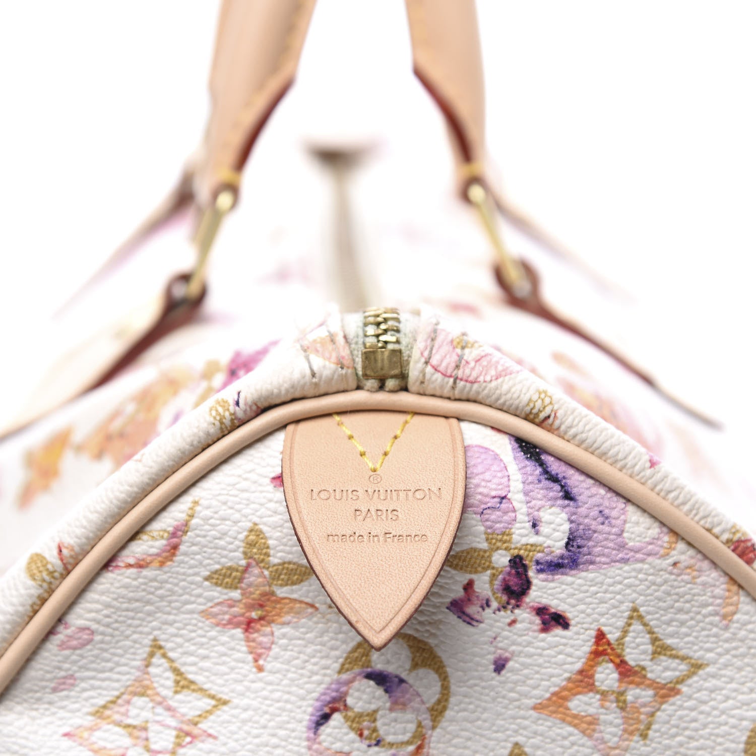 Louis Vuitton Watercolor Aquarelle Speedy 35 White 8 of 9