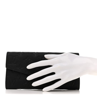 Louis Vuitton Empreinte Curieuse Wallet Black 2 of 9