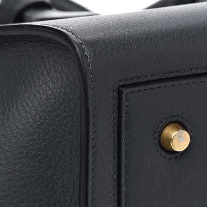 Celine Crisped Calfskin Mini Tie Knot Tote Anthracite 12 of 21
