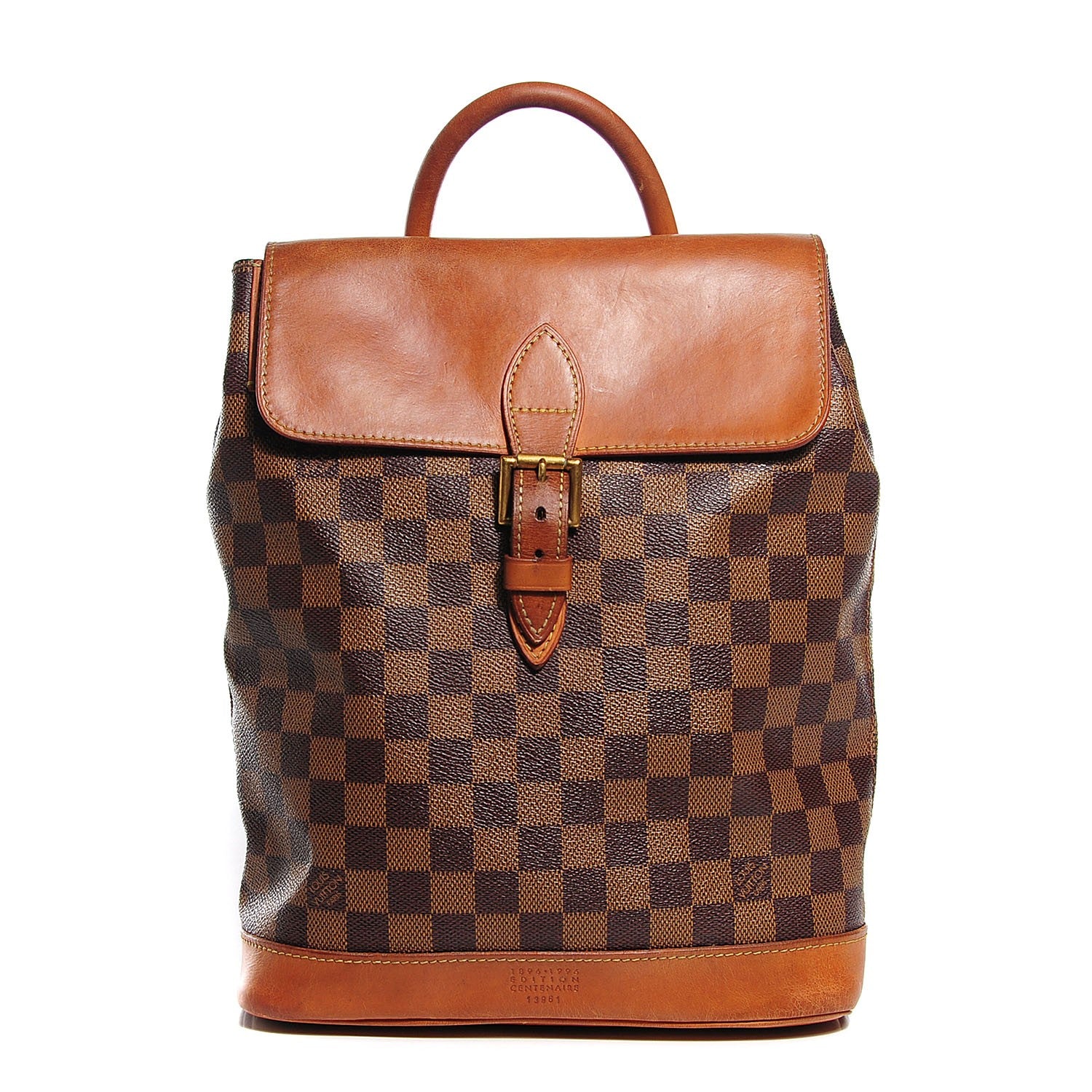 Louis Vuitton Damier Ebene Soho Centenaire Backpack 1 of 6