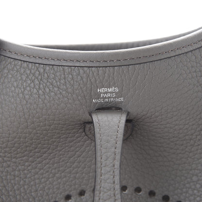 Hermes Taurillon Clemence Evelyne TPM Etain 5 of 10