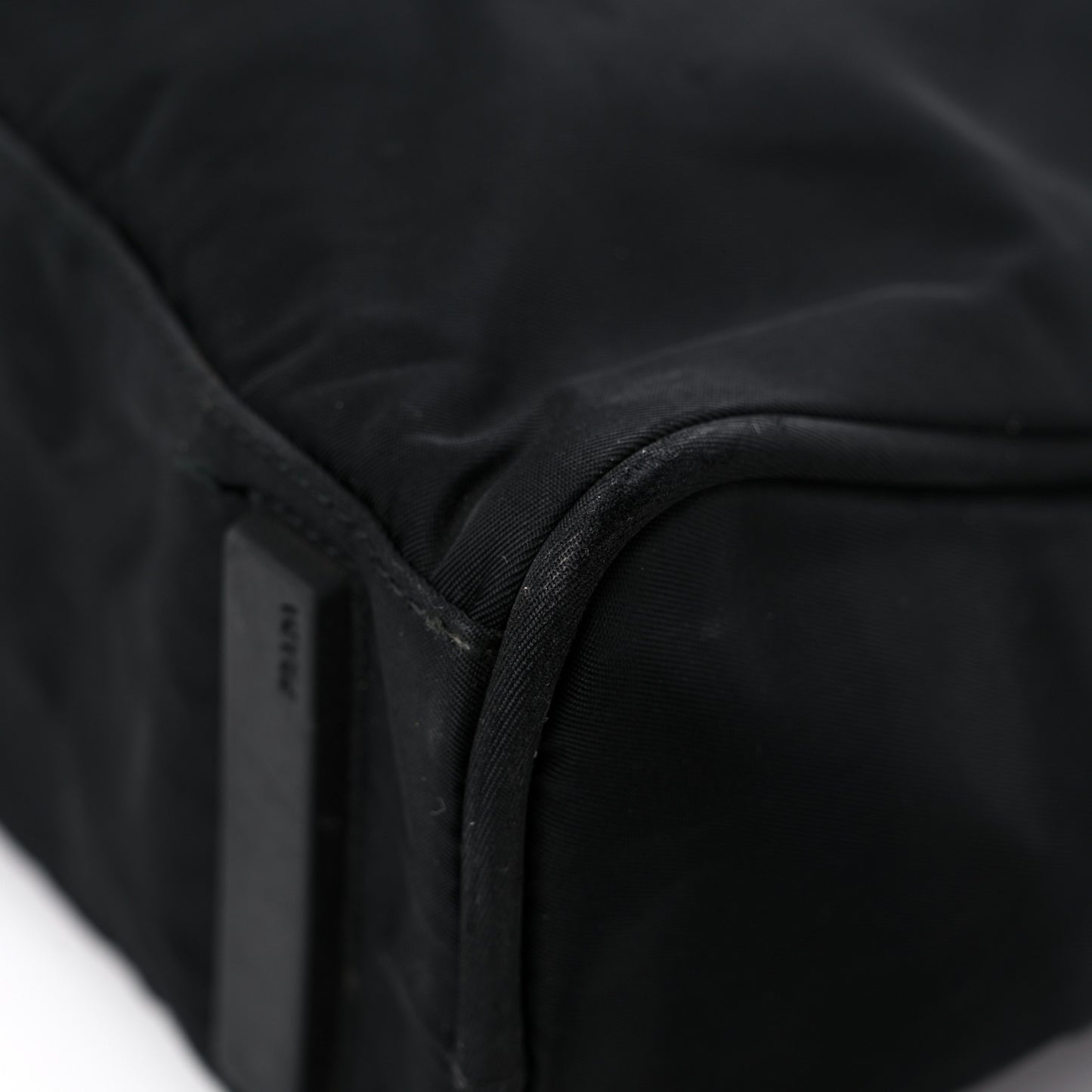 Tessuto Nylon Sport Bag Black