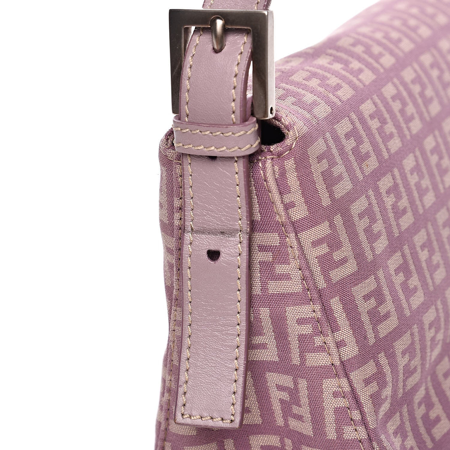 Fendi Zucchino Cuoio Baguette Lilla 10 of 10