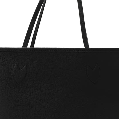 Louis Vuitton Monogram Calfskin Neo Neverfull Inside Out MM Black 13 of 18