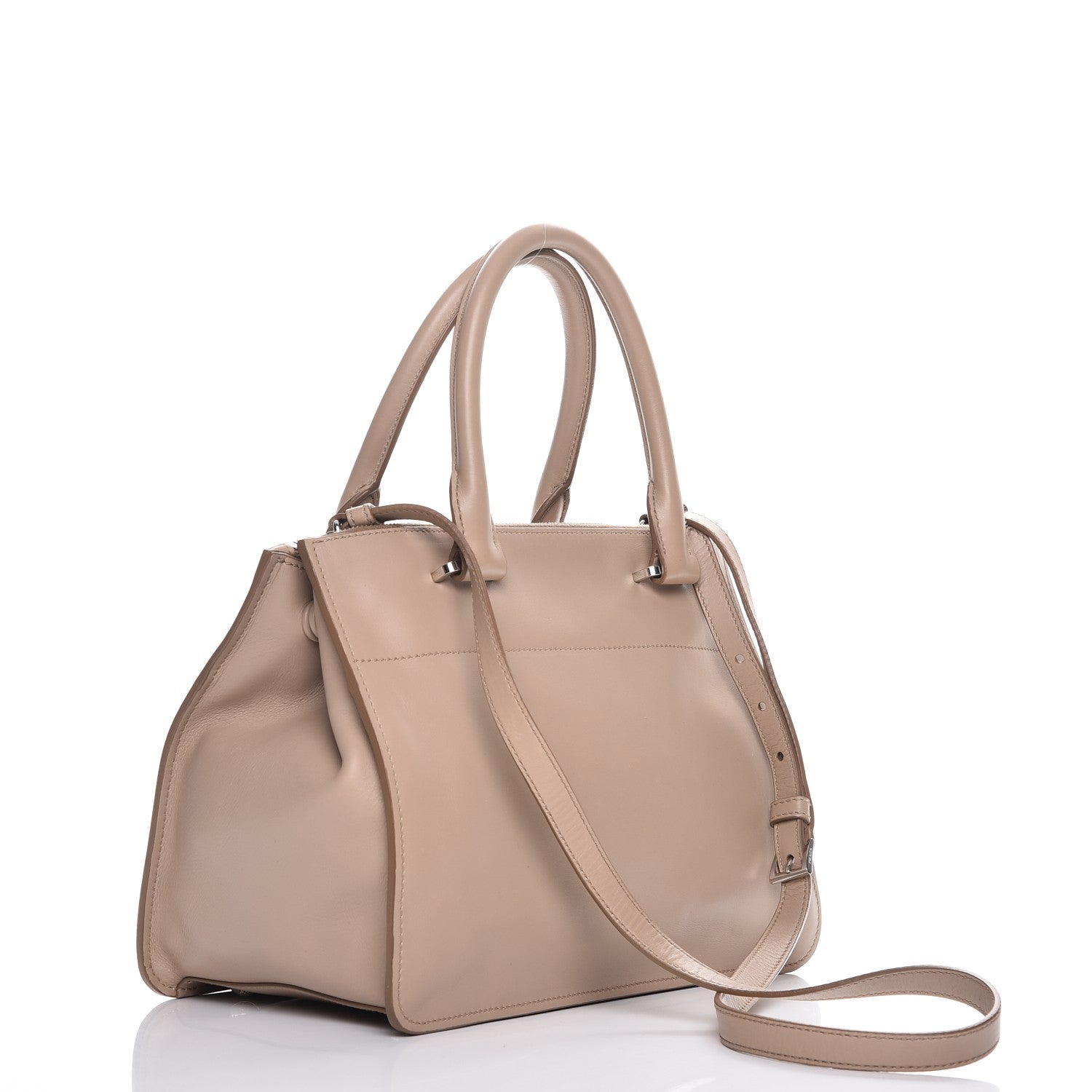 Prada City Calf Shopping Tote Cammeo 4 of 9