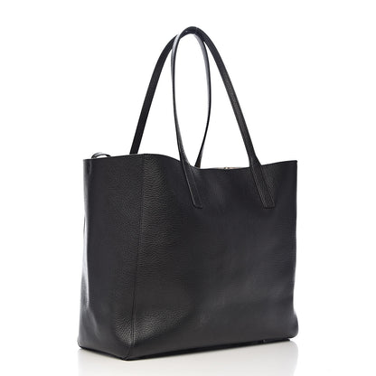 MCM Grained Calfskin Large Reversible Wandel Tote Black 5 of 19
