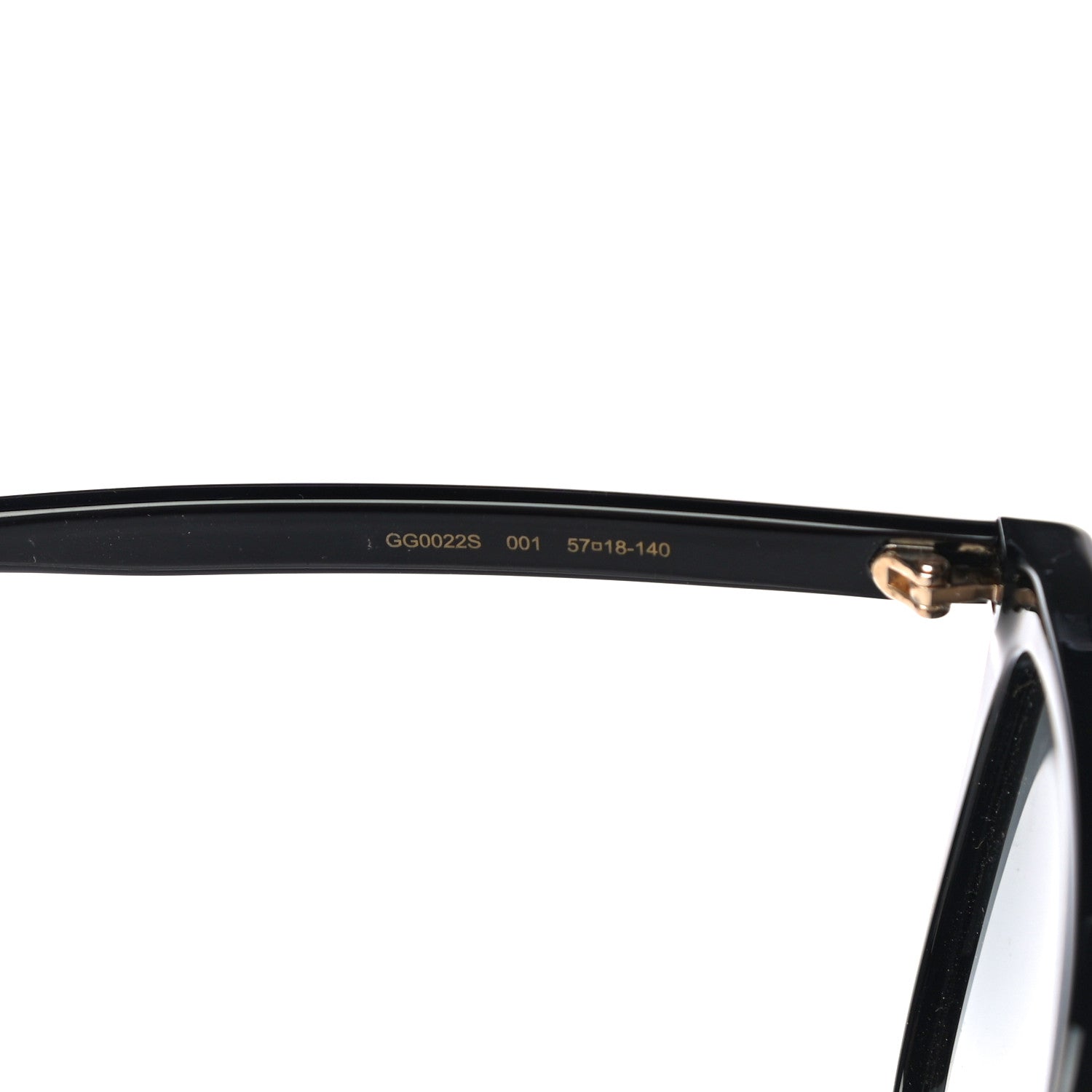 Gucci Acetate GG Sunglasses GG0022S Black 6 of 7