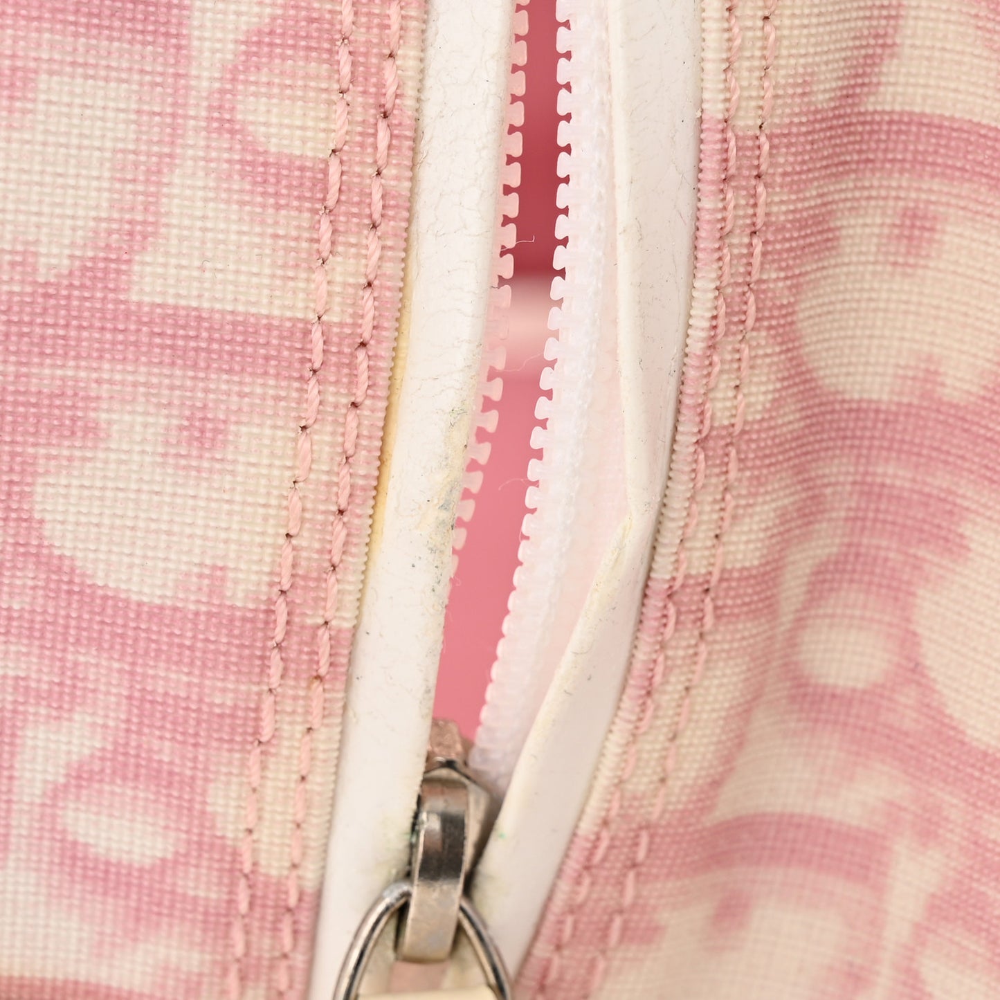 Monogram PVC Bowler Pink