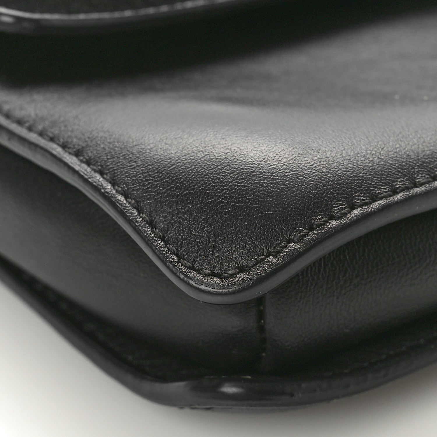Chloe Suede Calfskin Small Faye Shoulder Bag Black 8 of 9