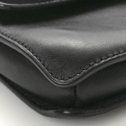 Chloe Suede Calfskin Small Faye Shoulder Bag Black 8 of 9