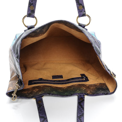 Louis Vuitton Monogram Karung Heartbreak Jokes Tote Violet 9 of 11