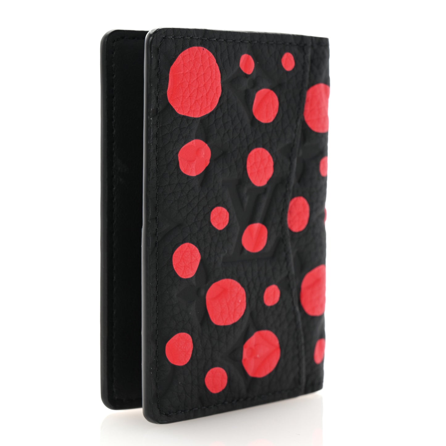 LV X YK Empreinte Pocket Organizer Black Red