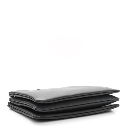 Celine Lambskin Small Trio Crossbody Bag Medium Grey 3 of 12