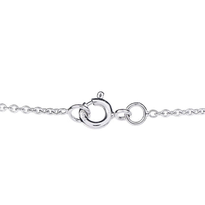 Hermes 18K White Gold Diamond Finesse Pendant Necklace 6 of 8