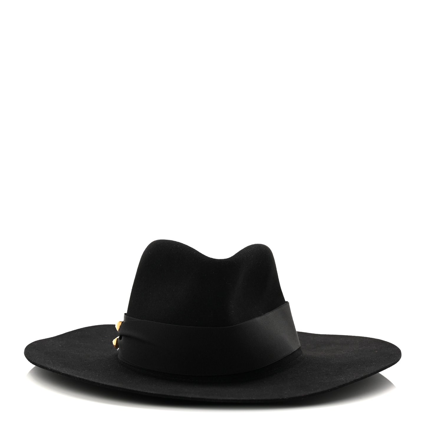 Rabbit Felt Faubourg Brides De Gala Hat 58 Black