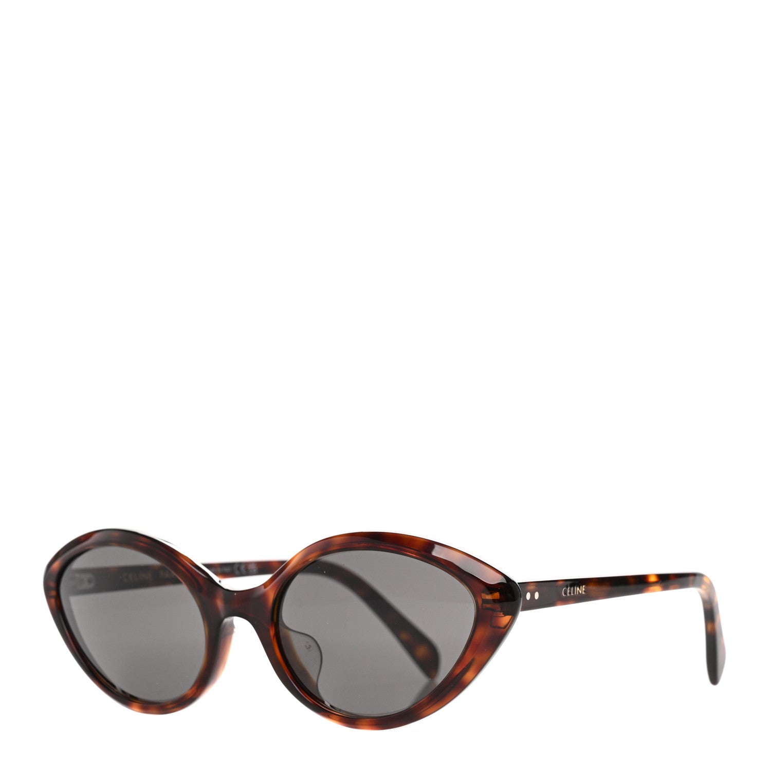 Celine Acetate Cat Eye Sunglasses CL40264U Tortoise 1 of 9