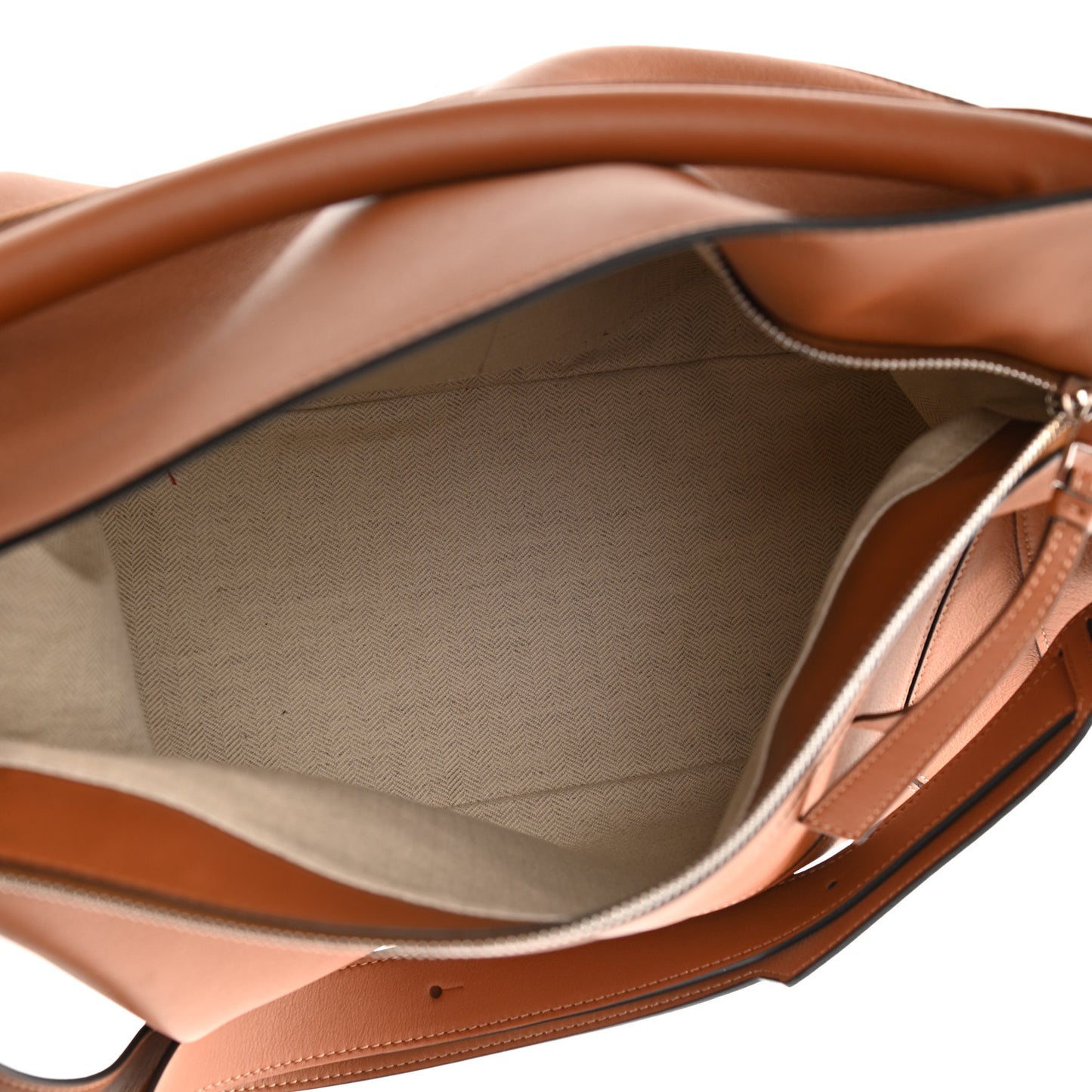 Calfskin Large Puzzle Bag Tan