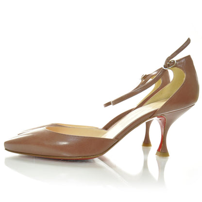 Christian Louboutin Leather Divi 70 Heels 37.5 2 of 7