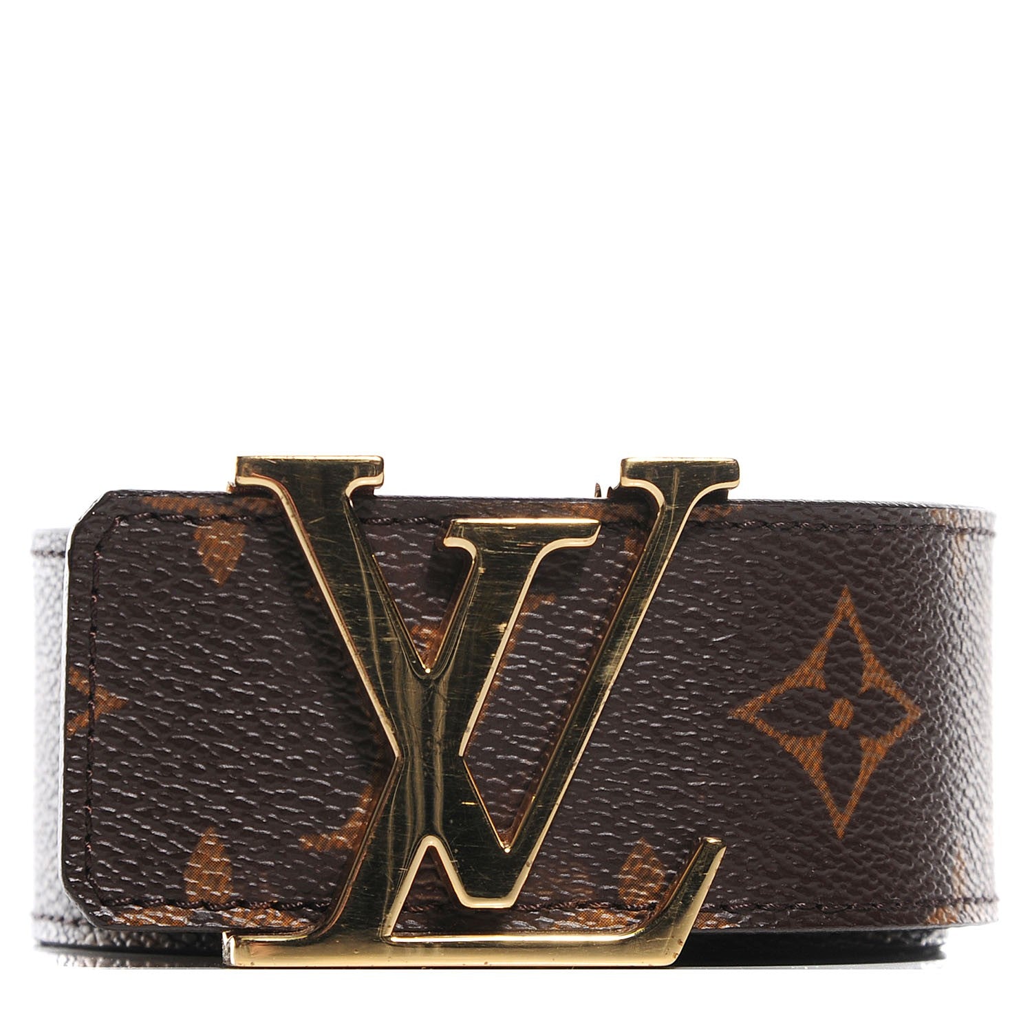 Louis Vuitton Monogram LV Initiales Belt 80 32 1 of 6
