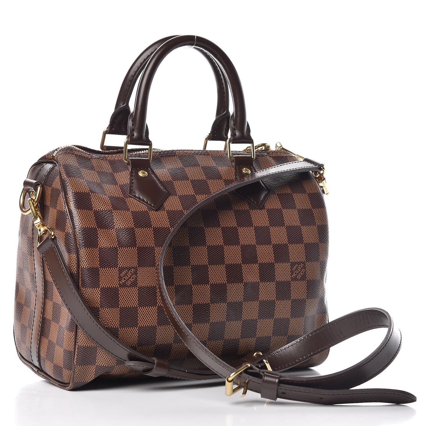 Damier Ebene Speedy Bandouliere 25