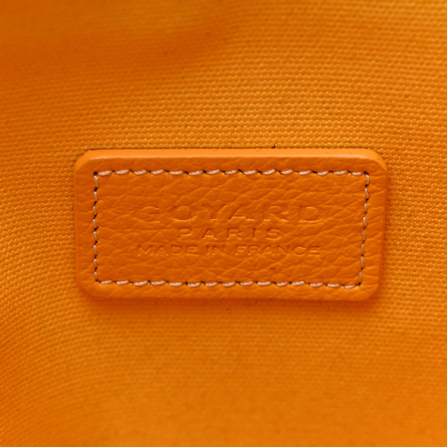 Goyardine Vendome Toiletry Pouch Yellow